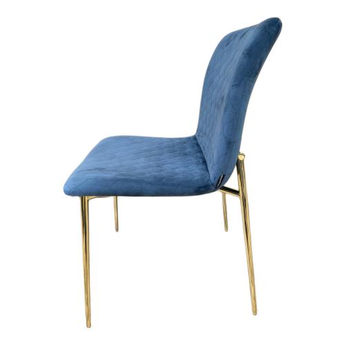 CALLIGARIS (カリガリス) ダイニングチェアー CS1885-A 脚カラー Ｐ175ブラス オーシャンブルー LOVE