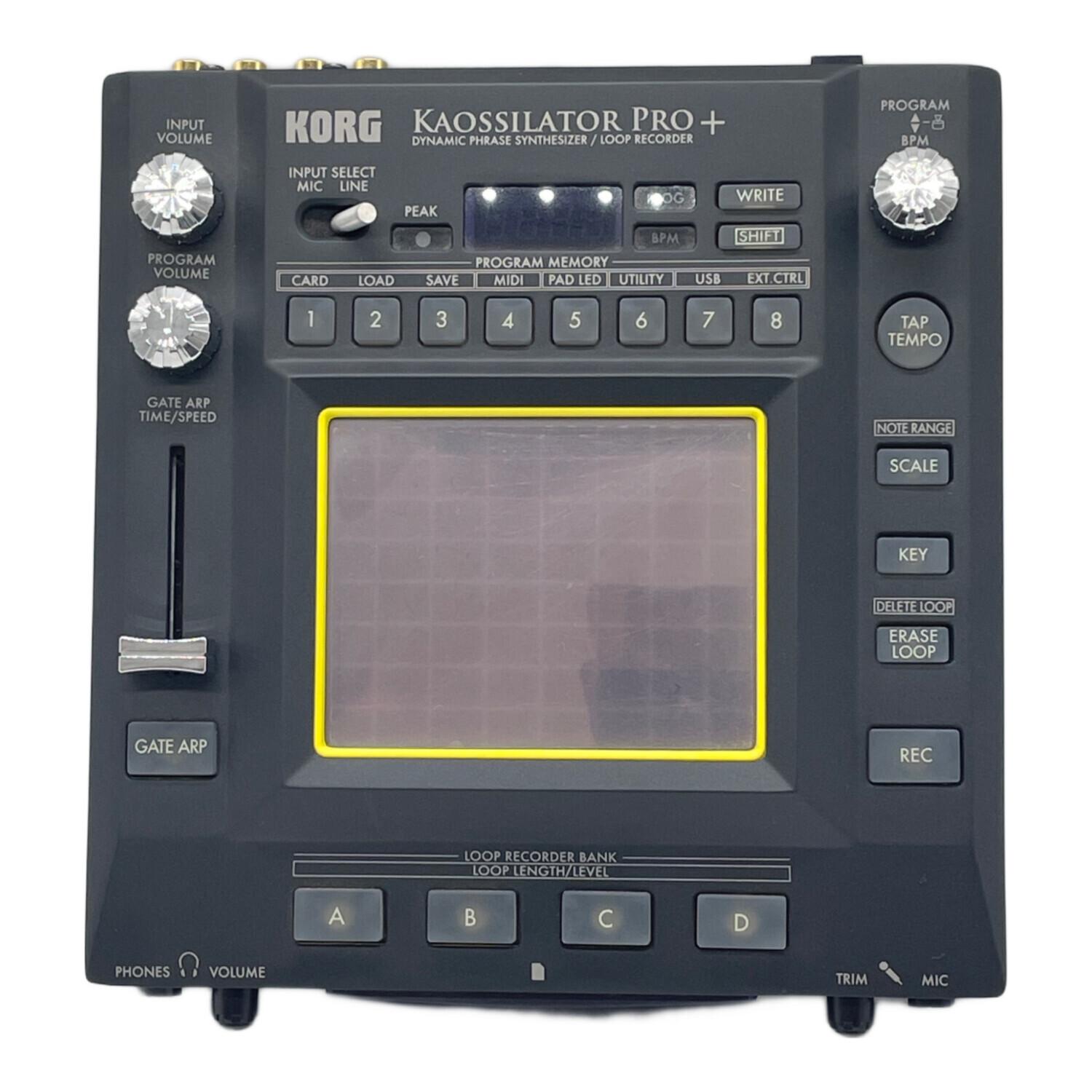 KORG (コルグ) シンセサイザー KAOSSILATOR PRO+｜トレファクONLINE
