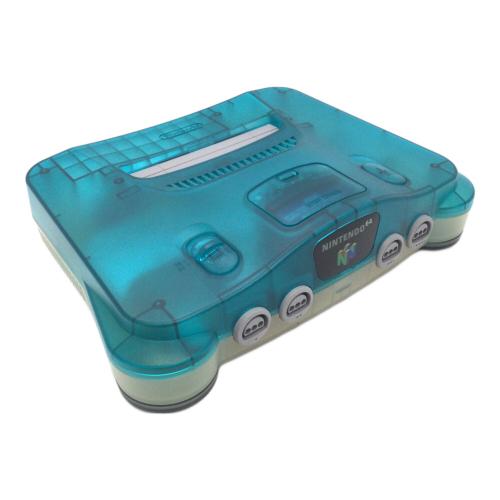 Nintendo (ニンテンドー) Nintendo64 NUS-001 クリアブルー