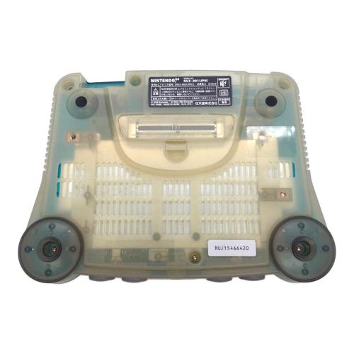 Nintendo (ニンテンドー) Nintendo64 NUS-001 クリアブルー