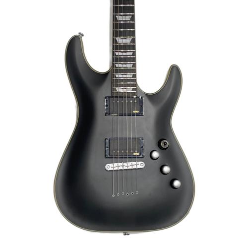 SCHECTER (シェクター) サテンブラック エレキギター Diamond Series Platinum C-1