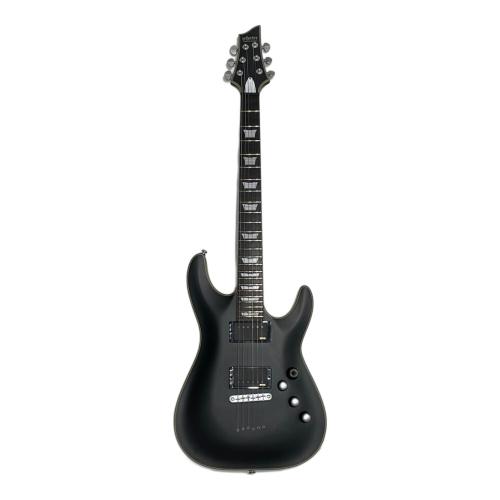 SCHECTER (シェクター) サテンブラック エレキギター Diamond Series Platinum C-1