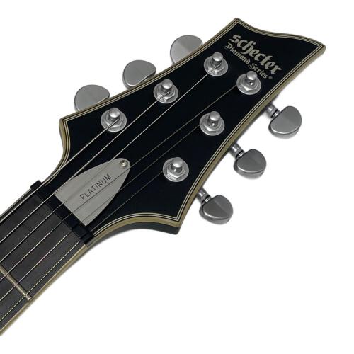 SCHECTER (シェクター) サテンブラック エレキギター Diamond Series Platinum C-1