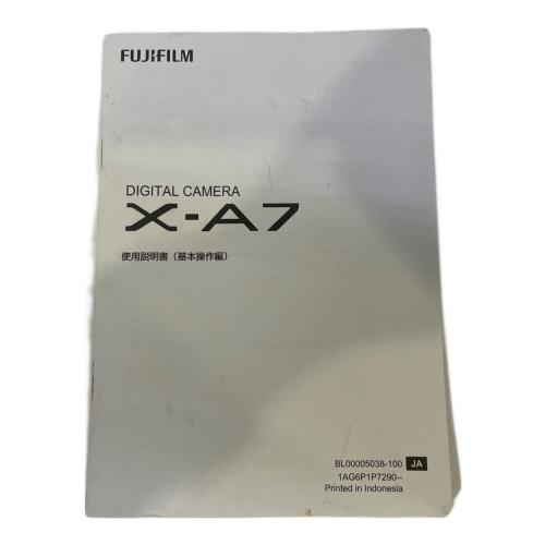 FUJIFILM (フジフィルム) ミラーレス一眼カメラ X-A7