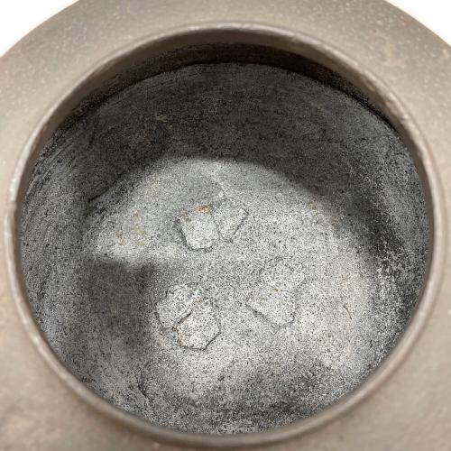 畠春斎・一ノ瀬宗辰作 茶釜 共箱付