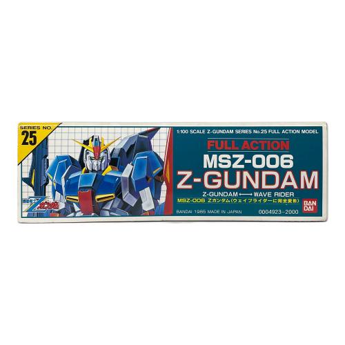BANDAI (バンダイ) 1/100 MSZ-006 フルアクション Zガンダム ガンプラ