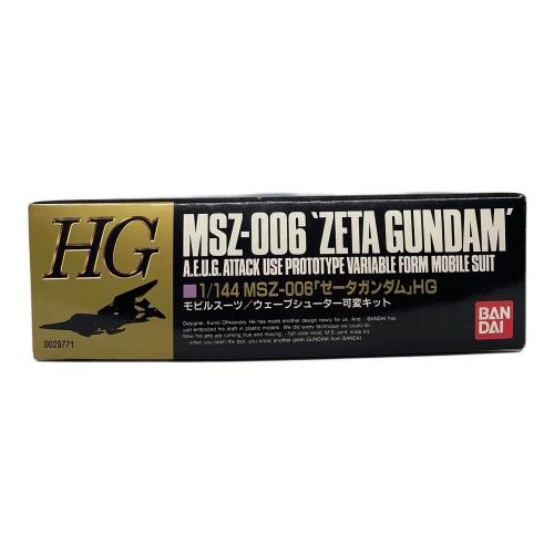 BANDAI (バンダイ) 1/144 HG MSZ-006 Zガンダム ガンプラ