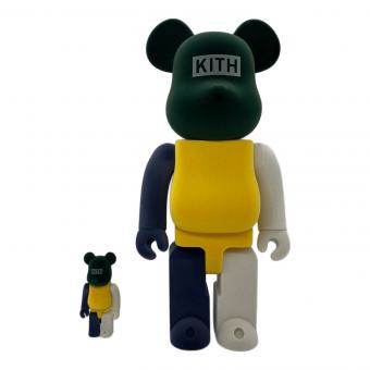 メディコムトイ KITH SS21 Flock Style BE@RBRICK フィギュア