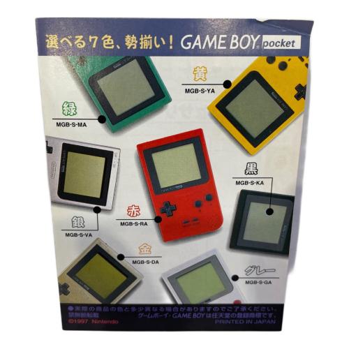 任天堂　ポケットモンスター赤 ゲームボーイ用ソフト 初期ロット後期22A