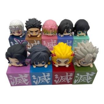 鬼滅の刃 (キメツノヤイバ) ひっかけフィギュア プライズフィギュア 柱コンプリートセット