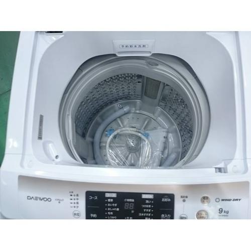 Daewoo 簡易乾燥機能付洗濯機 未使用品 9.0kg DW-MT90GD-W 程度S(未使用品) 50Hz／60Hz｜トレファクONLINE