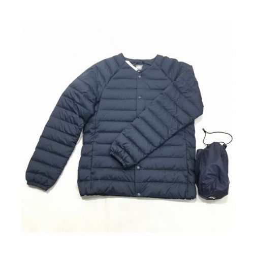 HELLY HANSEN トレッキングウェア ネイビー  ダウン