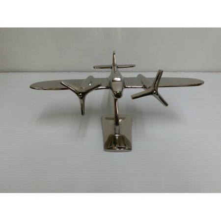 オブジェ　Aluminum Airplane object オブジェ　Aluminum Airplane object