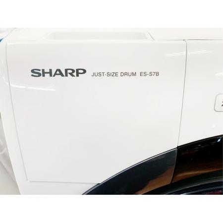 SHARP ES-S7B-WL  ドラム式洗濯乾燥機 シャープ 2017年製