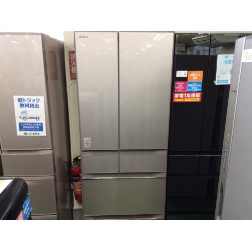 HITACHI (ヒタチ) 6ドア冷蔵庫 R-HW60J-XN 2018年製 602L 156L