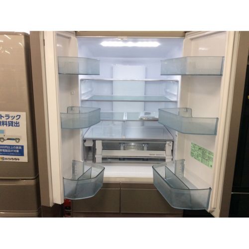 HITACHI (ヒタチ) 6ドア冷蔵庫 R-HW60J-XN 2018年製 602L 156L