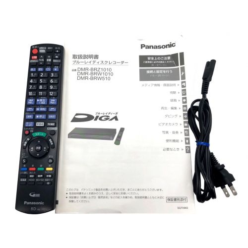 Panasonic (パナソニック) Blu-rayレコーダー DMR-BRW510 2016年製 2番組 500GB HDMI端子×1  VN6AB005537 DMR-BRW510