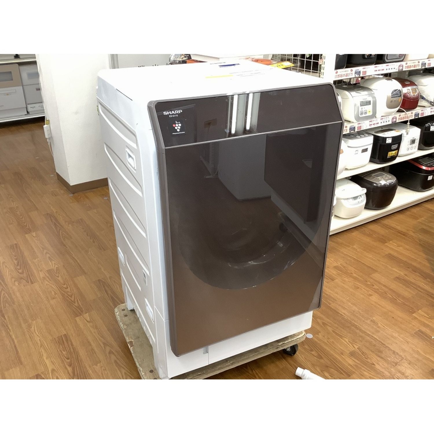 SHARP シャープ ドラム式洗濯乾燥機 ES-W112 2019年製【トレファク 