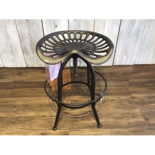 Knot antiques (ノットアンティークス) トラクタースツール ブラック 未使用品 鉄、鋳鉄 （税込）