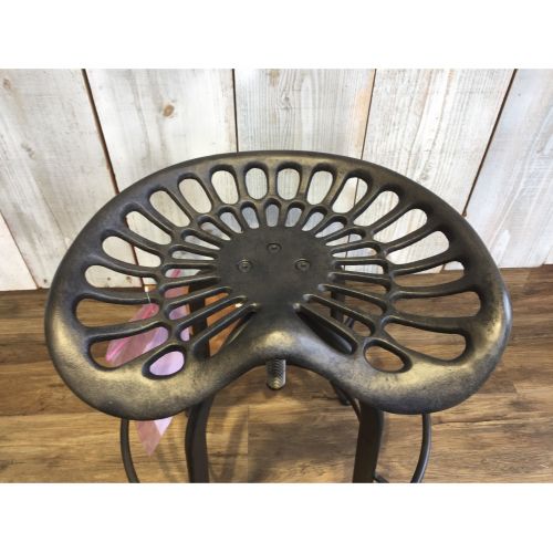 Knot antiques (ノットアンティークス) トラクタースツール ブラック 未使用品 鉄、鋳鉄 （税込）