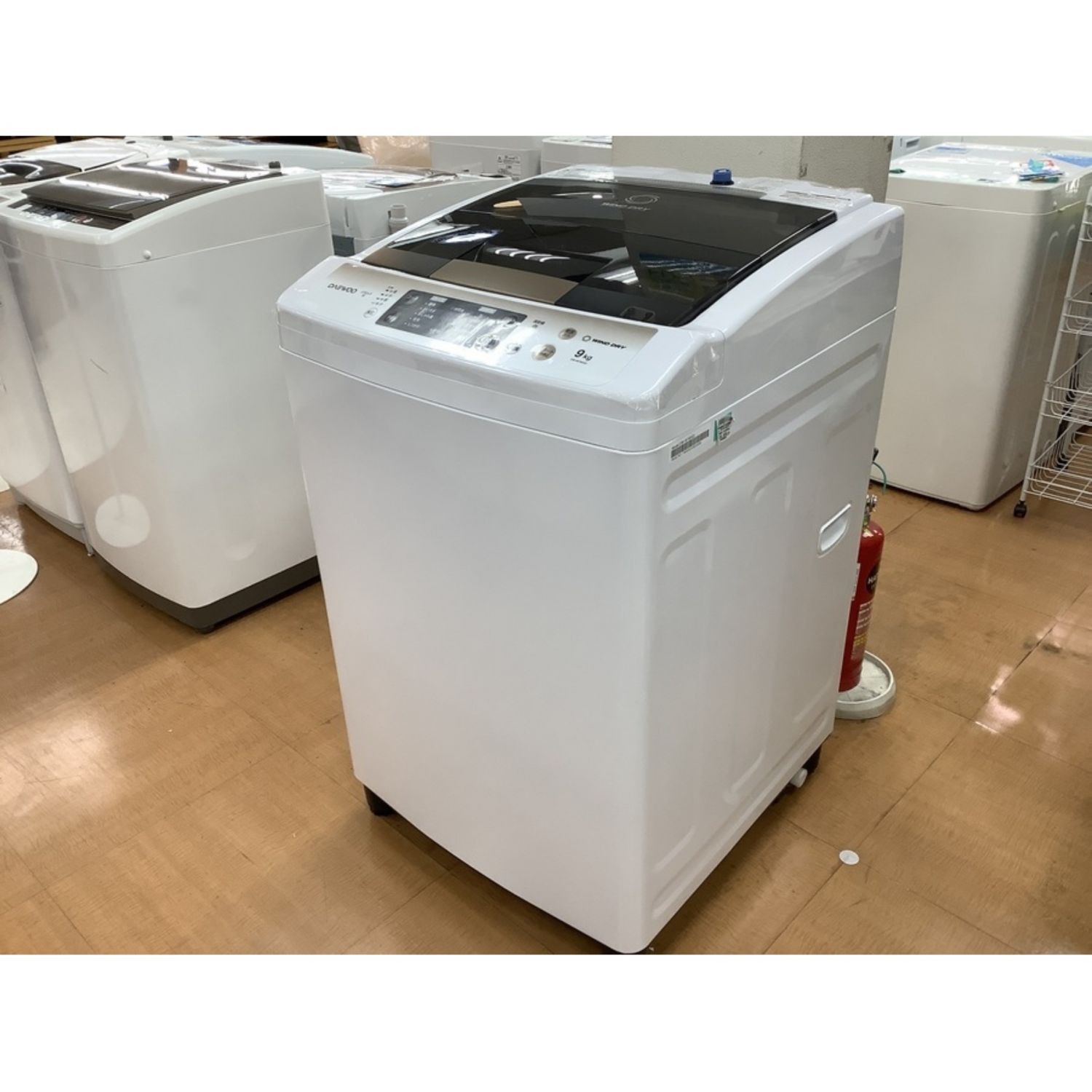 Daewoo ダエウ 簡易乾燥機能付洗濯機 9 0kg Dw Mt90gd W 程度s 未使用品 50hz 60hz トレファクonline