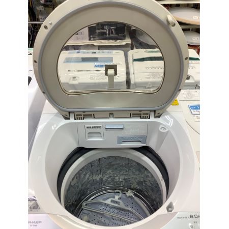 SHARP (シャープ) 縦型洗濯乾燥機 8.0kg 4.5kg ES-TX8B 2017年製 85L 50Hz／60Hz