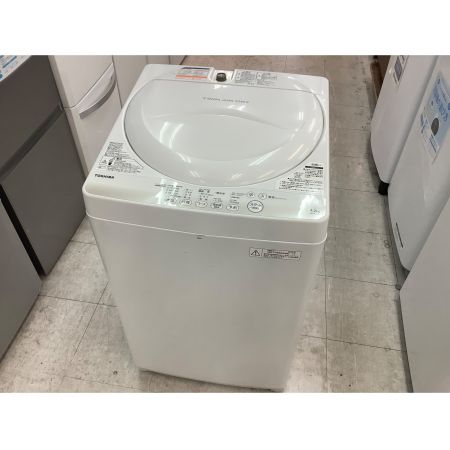 TOSHIBA (トウシバ) 簡易乾燥機能付洗濯機 4.5kg AW-4S2(W) 2015年製 94L 50Hz／60Hz