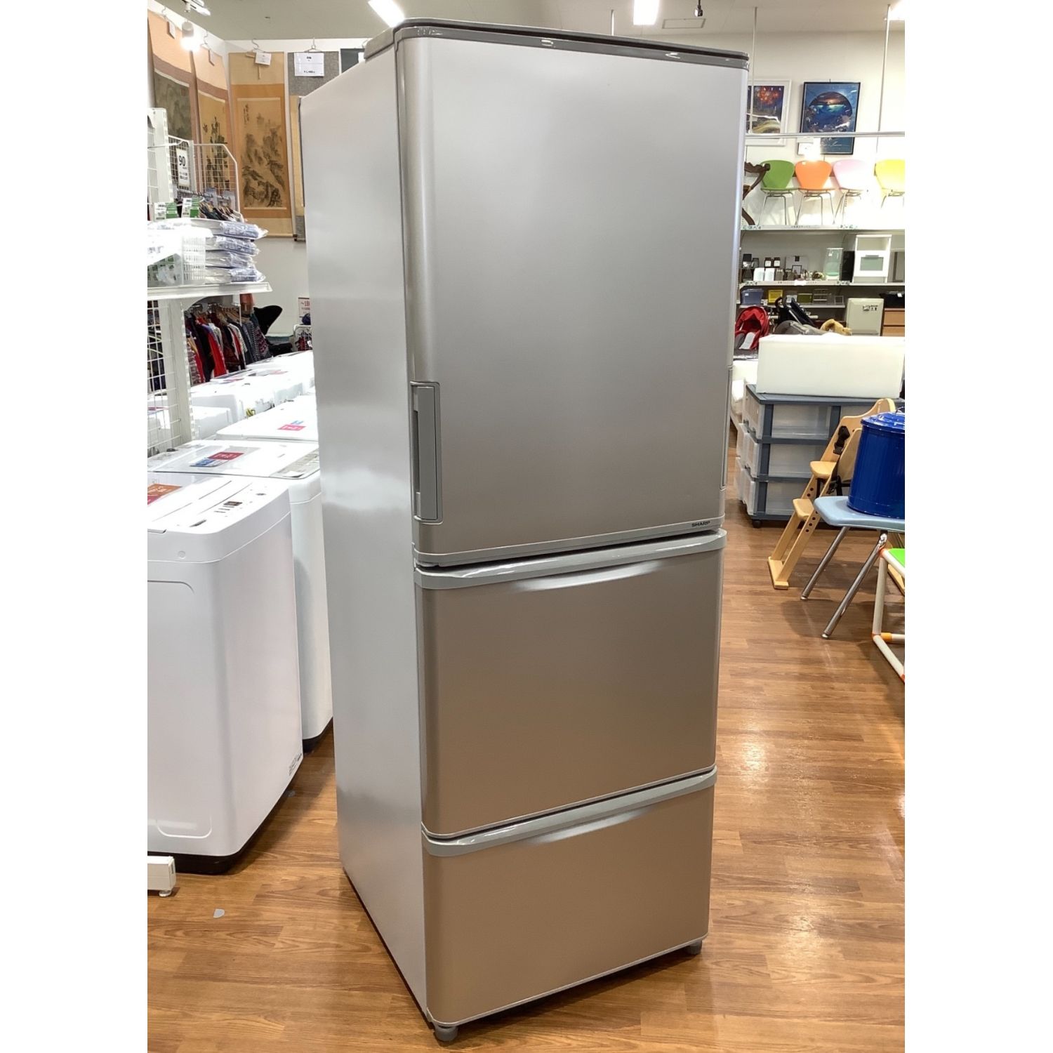 SHARP (シャープ) 3ドア冷蔵庫 SJW352DN 2018年製
