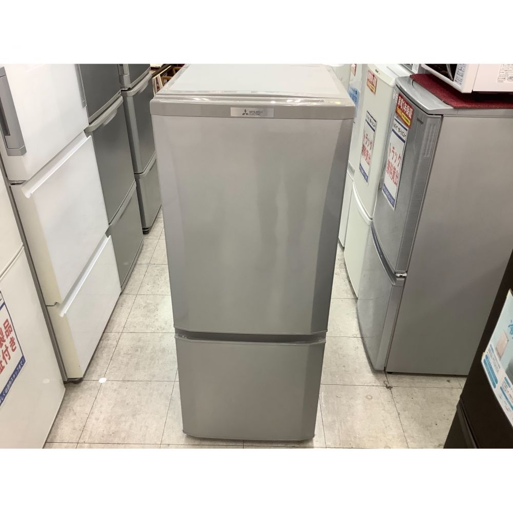 送料設置無料⭐️三菱ノンフロン冷凍冷蔵庫⭐️ ⭐️MR-P15D-S⭐️417激安冷蔵庫