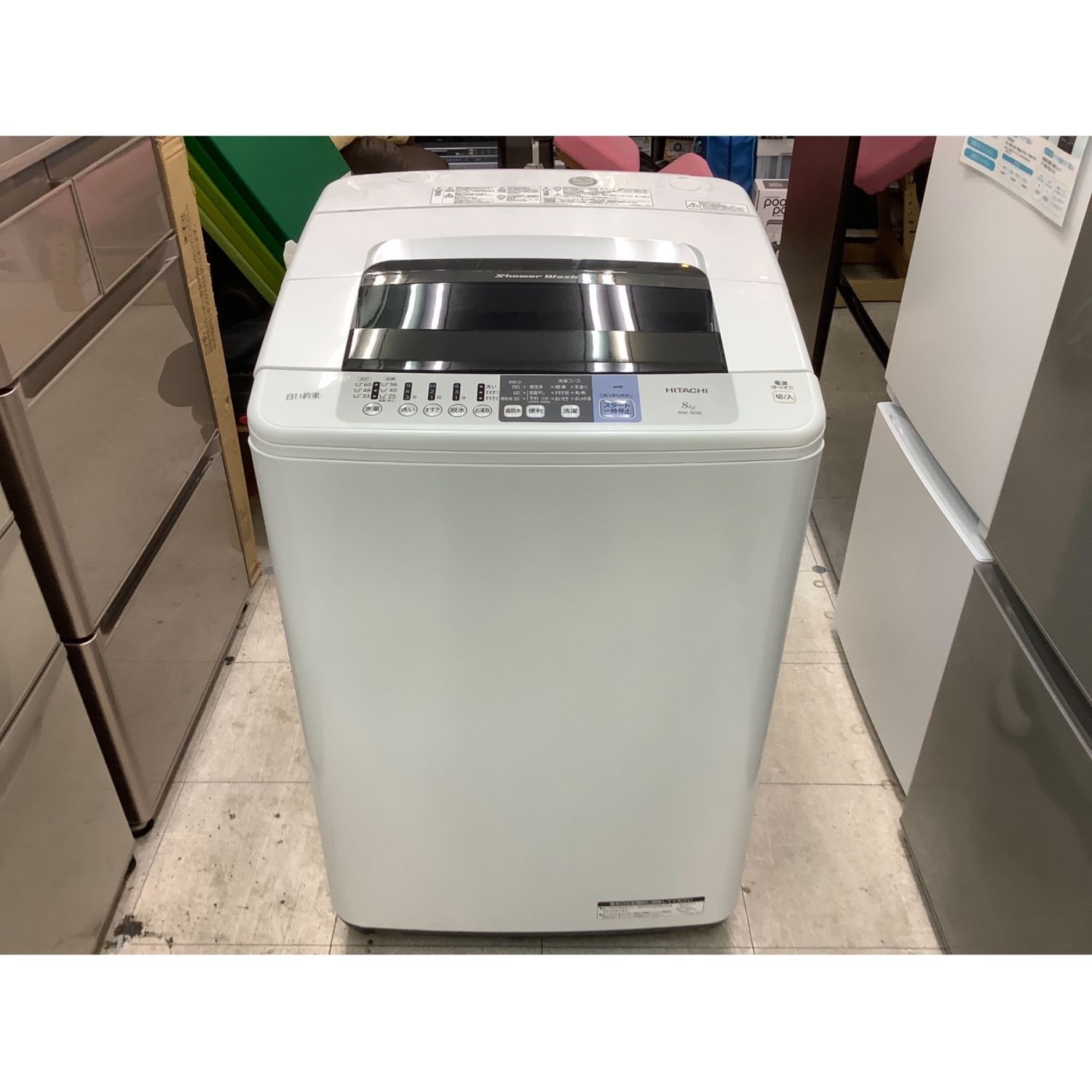 ♦️HITACHI a1481 洗濯機 8.0kg  2019年製 10♦️