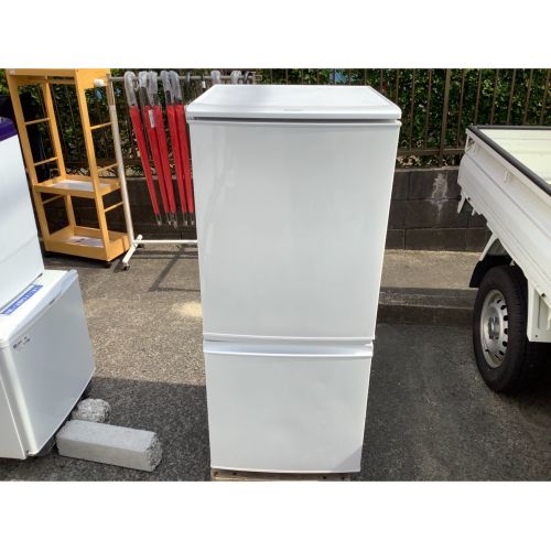 SHARP (シャープ) 2ドア冷蔵庫 SJ-D14A-W 2015年製 137L