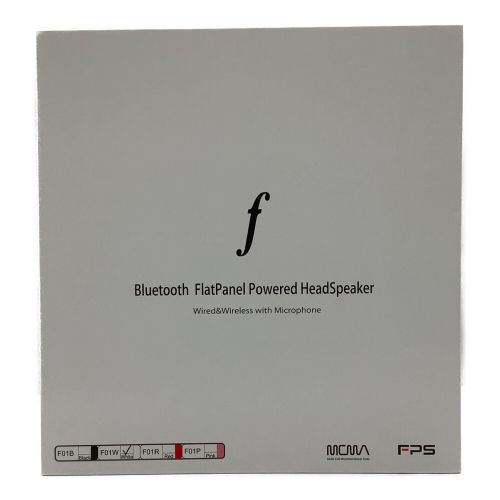 FPS (エフ・ピー・エス) ワイヤレスヘッドホン  F01 ホワイト