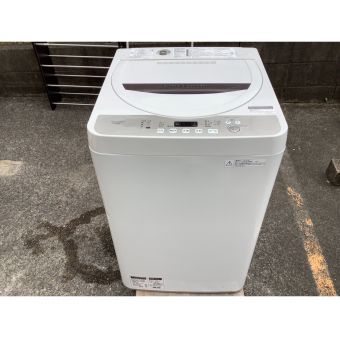 SHARP (シャープ) 洗濯機 4.5kg ES-GE4B 2018年製 50Hz／60Hz