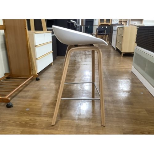 HAY (ヘイ) カウンターチェアー ホワイト×ナチュラル 北欧家具 AAS32