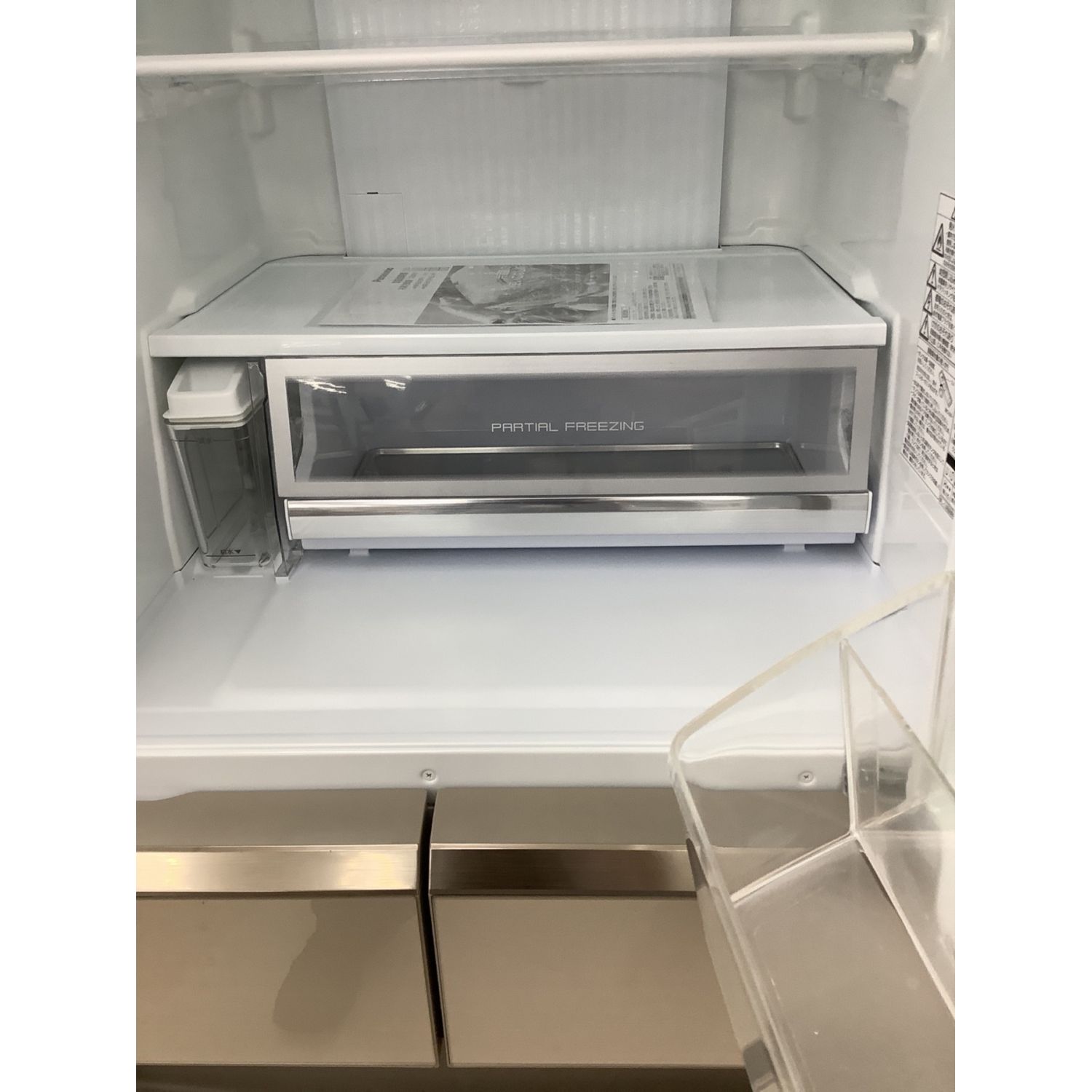冷蔵庫 パナソニック NR-E413V-N 2018年製 406L - キッチン家電
