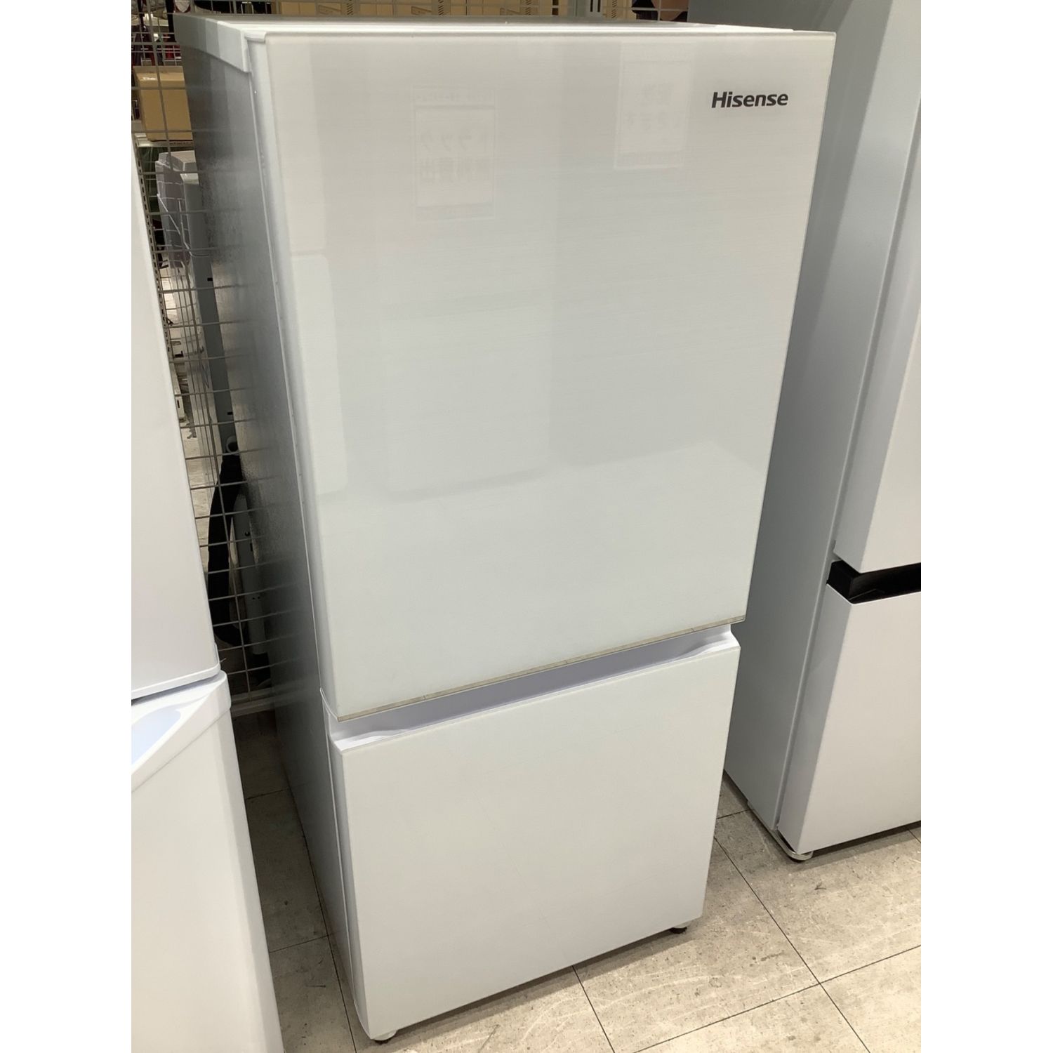 冷蔵室の定格内容積86LHisense　ノンフロン冷凍冷蔵庫　135L