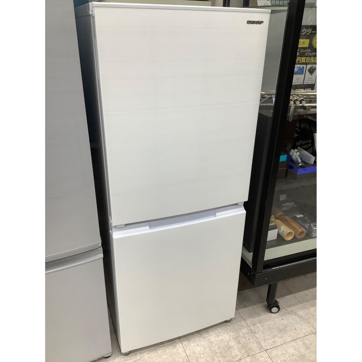 シャープ 冷凍冷蔵庫 容量152L SJ-D15H-H 2022年製 4年保証高さ1203 