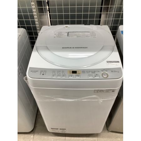SHARP (シャープ) 全自動洗濯機 6.0kg ES-GE6C 2019年製 クリーニング済 50Hz／60Hz