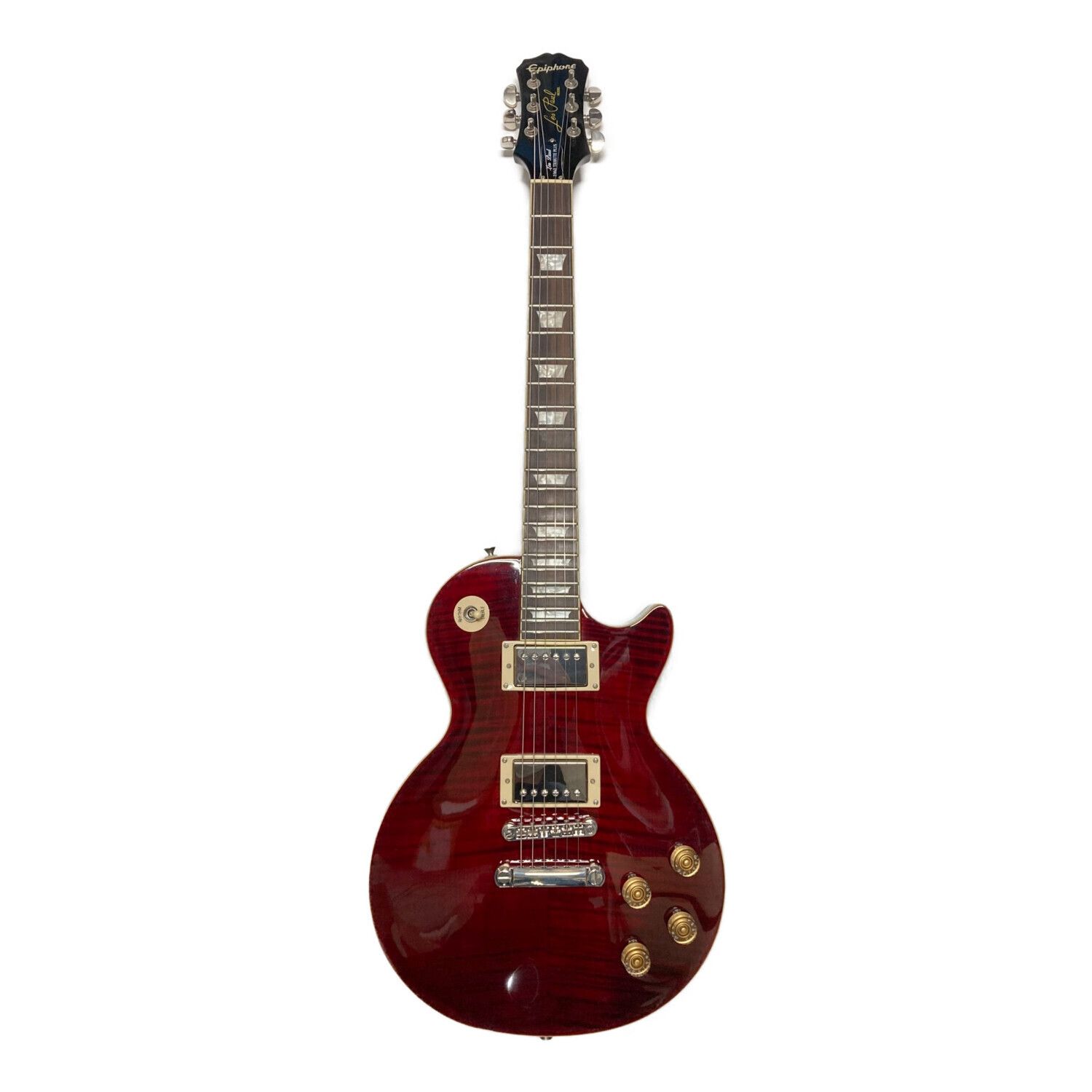 EPIPHONE (エピフォン) エレキギター フレイムメイプルトップ&マホガニーバック LP1960 Tribute PLUS  トラスロッド余裕有｜トレファクONLINE