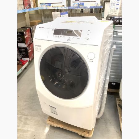 SHARP (シャープ) ドラム式洗濯乾燥機 10.0kg 6.0kg ES-H10G-WL 2023年製 クリーニング済 50Hz／60Hz