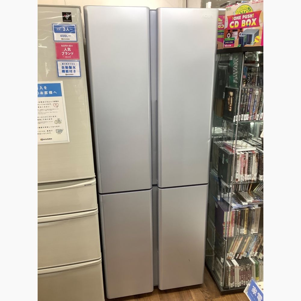 店頭受け渡し】 AQUA 冷凍冷蔵庫 AQR-TZ42M 420 L 2022年製 品 