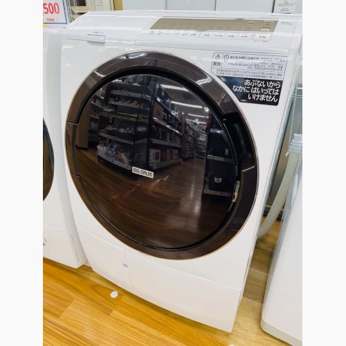 HITACHI (ヒタチ) ドラム式洗濯乾燥機 10.0kg 6.0kg BD-SG100GL 2022年製 クリーニング済
