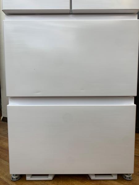 HITACHI (ヒタチ) 5ドア冷蔵庫 R-HWS47S-W 2022年製 470L