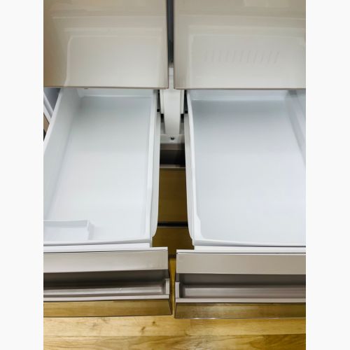 HITACHI (ヒタチ) 6ドア冷蔵庫 R-HX54R 2021年製 540Ｌ 158Ｌ 程度B(軽度の使用感) クリーニング済