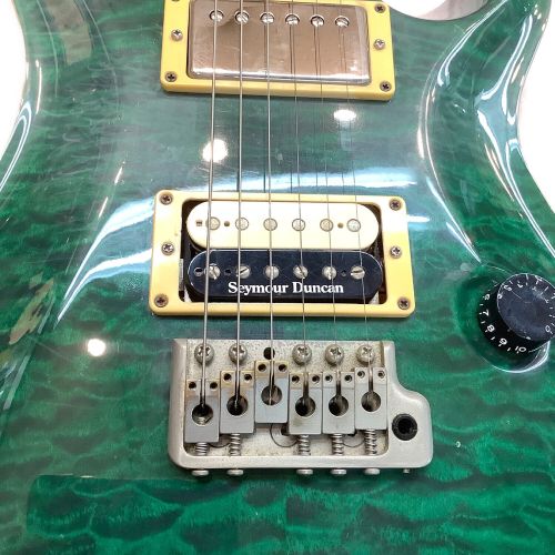 Paul Reed Smith (ポールリードスミス) エレキギター ＃279 ペグ ピックアップ交換 エメラルドグリーン CUSTOM24 10TOP 動作確認済み 2004年製 O48195