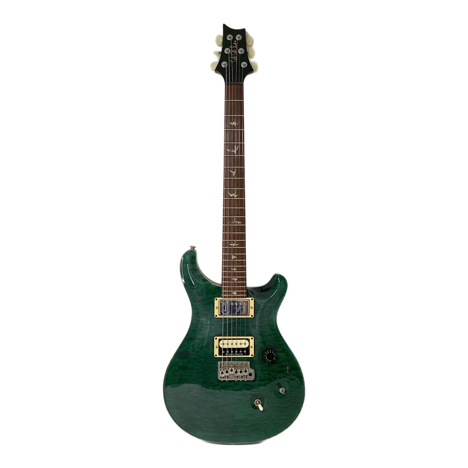 PRS Custom24 10topエレキギター グリーン PRS 2006 Custom 24 10top moon inray / Emerald Green w/HC | ケン