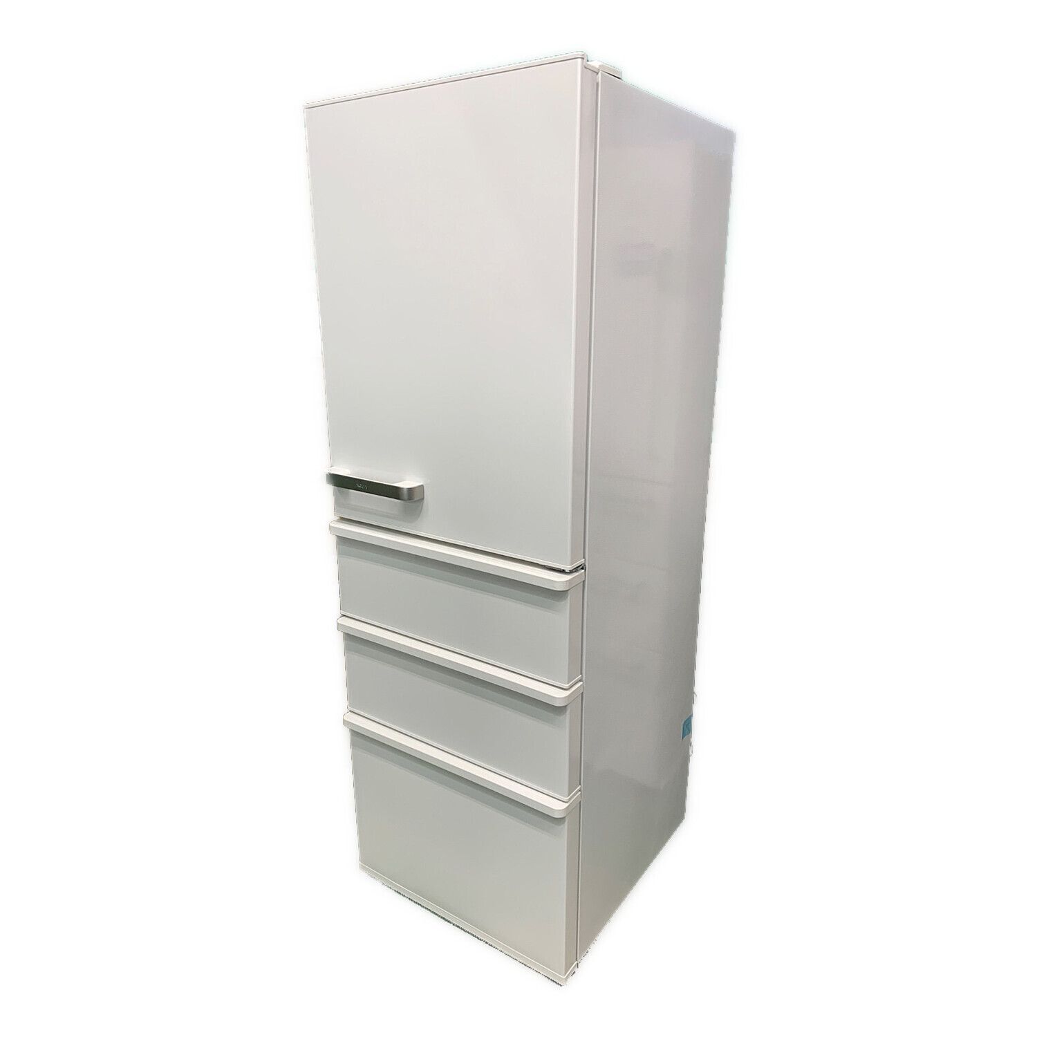 2019年製□AQUA 4ドア冷蔵庫（355L）AQR-36G2 まん中2段冷凍 - 冷蔵庫 