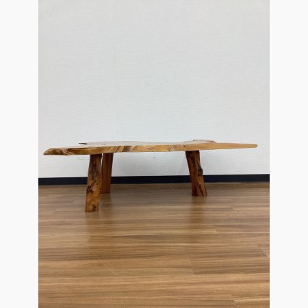 ローテーブル 1枚板 松