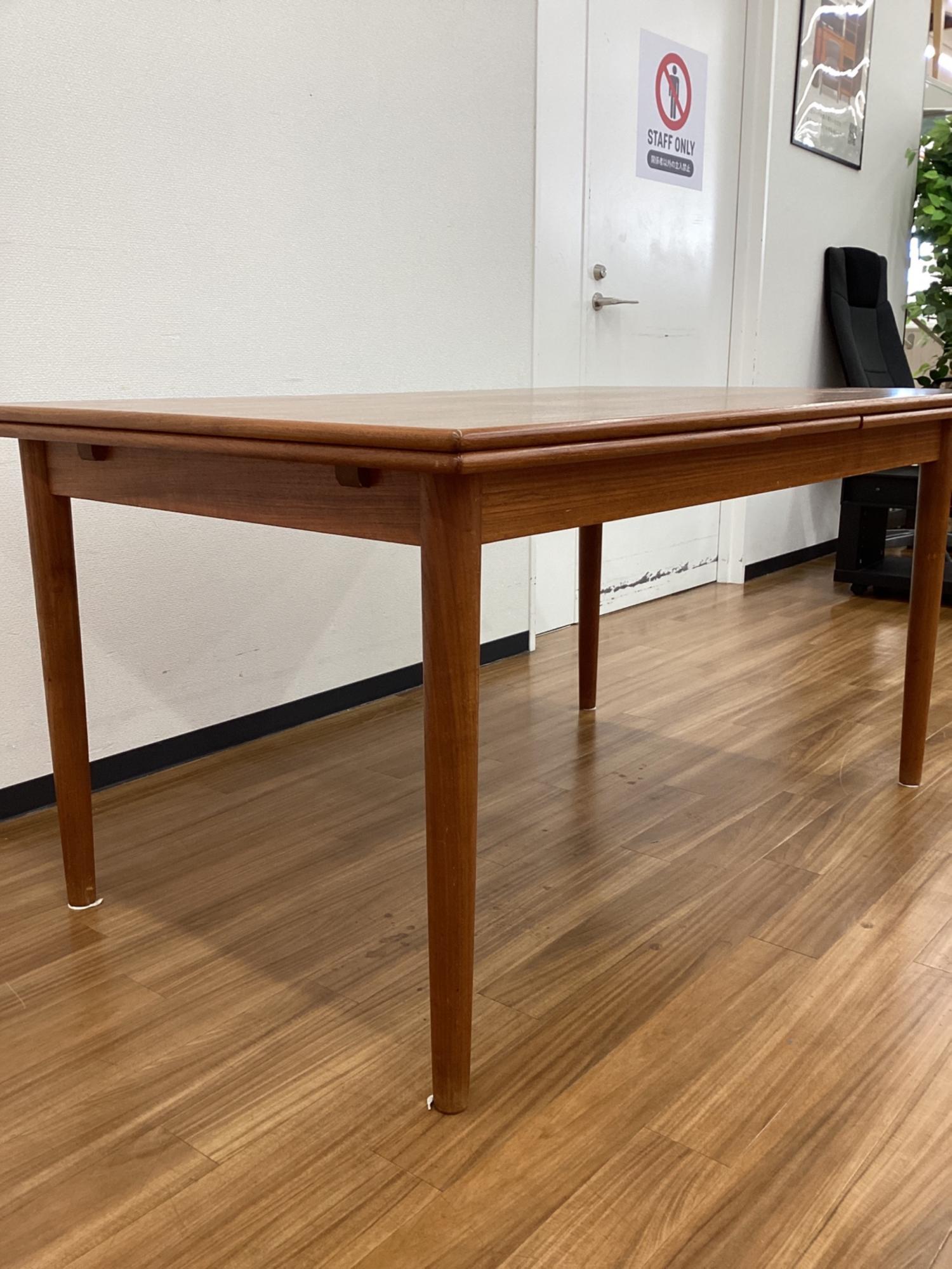 ダイニングテーブル ブラウン デンマーク製 北欧ヴィンテージ家具