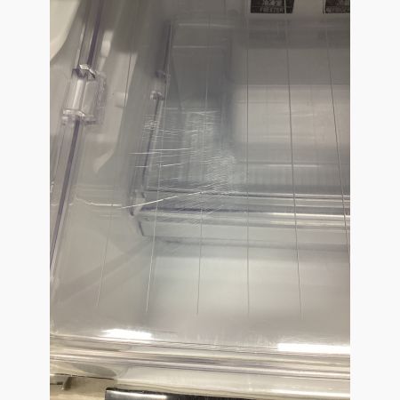 MITSUBISHI (ミツビシ) 2ドア冷蔵庫 棚板に割れ MR-P15A-B 2017年製 146L 清掃【未実施】